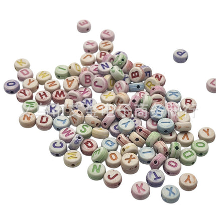 Plastic Washed Marine Series Shell Starfish Small Fish Kids Toy Beaded Bracelet Necklace Beaded Accessories Wholesale