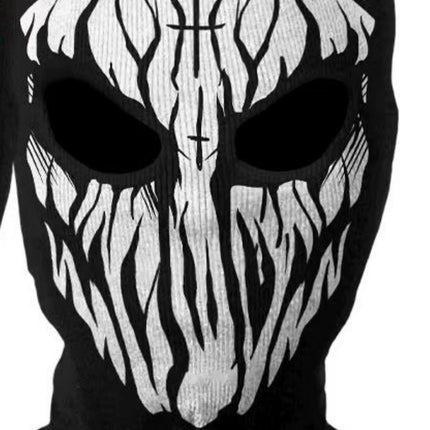 Cross-border manufacturers Halloween cs headgear call of duty personality ghost headgear windproof warm riding headgear mask