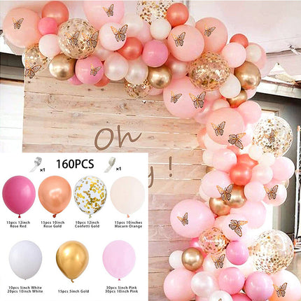 Cross-border Amazon Balloon Chain Arch suit New Birthday Decoration Wedding Room Wedding Balloon Scene Decoration Wholesale