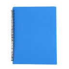 Music score folder solid color blue / 30 pages (can fit 60 sheets of paper)