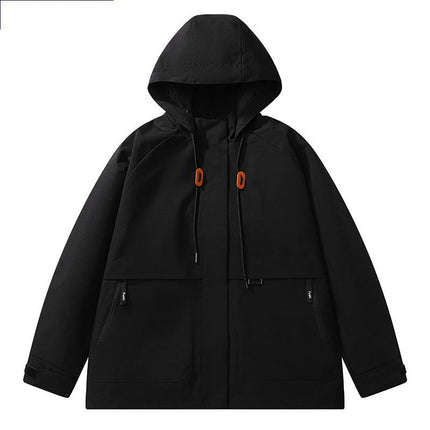 The Story of Rose Mountaineering Clothes Liu Yi-Fei Huang Yimei with Waterproof Tooling Three-in-One Men's and Women's Coat