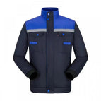 Navy blue and bright blue [short cotton clothing] / 165m( 50-60kg )