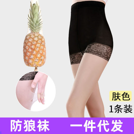Polo Dot Silk Stockings Women's Ultra-thin Summer Anti-hook Silk Durable Jk Black Silk Pure Naked Slim Tall Pantyhose