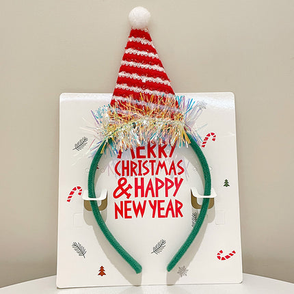 Christmas Antler Headband Holiday Costume Headband Cartoon Hairband for Women 2026 New Children's Hairpin Hair Accessory Gift
