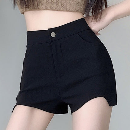 American Hot Suit Shorts Women's Summer Jazz Dance Hot Girl A- line Hot Pants Tight Stretch Slim Casual Shorts