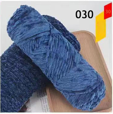 100g Chenille Velvet Thick Yarn Ball for Hats, Scarves, Sweaters, Crochet Shoes, DIY Knitting Materials, Hand Knitting