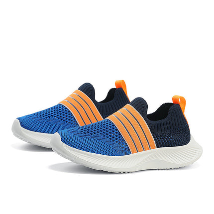 Boys Shoes Children's Sneakers Summer Single Mesh 24 New Breathable Mesh Shoes Single Mesh Slip-on Mesh Shoes for Girls