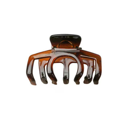 Large Capacity Hair Clip with Pumpkin Paint Finish, Pc Hair Clip with Thickened Material for Thick Hair, Extra Large Shark Clip Hair Accessory