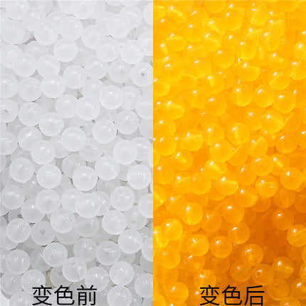 Acrylic UV Color-changing Beads Round Beads Handmade DIY Jewelry Accessories Homemade Bracelet Bracelet Beaded Material