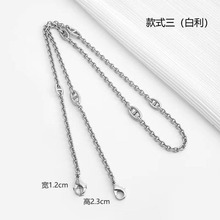 Factory direct sales suitable for Hermes pig nose chain accessories Evelyn underarm bag crossbody transformation bag chain
