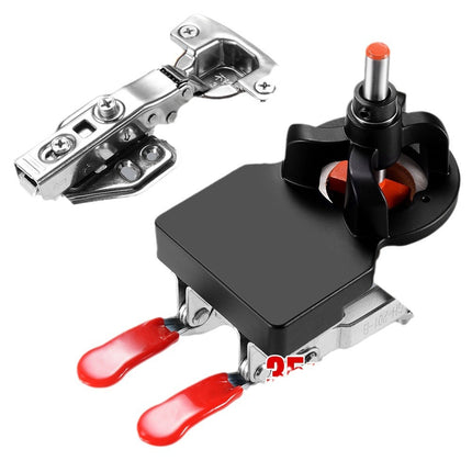 Woodworking hinge hole opener wardrobe door panel hinge hole drill 35mm hinge hole opener