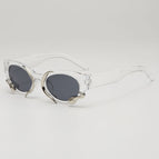 Transparent frame gray film / Actual photography