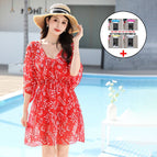 Waterproof bag + 049-bright red (skirt style) / M recommended 40-47.5kg
