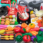 Red kitchen 92-piece set