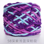 58 dark purple light blue dark pink section