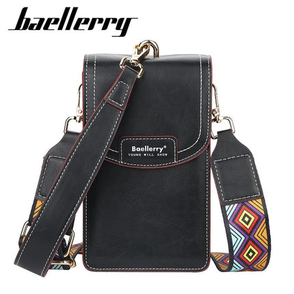 Baellerry New Crossbody Bag for Women K-Style Casual Versatile Large Capacity High-End Crossbody Mobile Phone Bag for Women