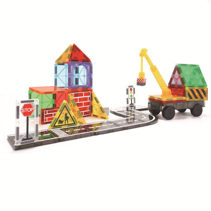 Color Window Magnetic Sheet Car Building Color Window Compatible with Loose Sheet Magnetic Building Blocks Colorful Magnetic Sheet Magnetic Sheet Car