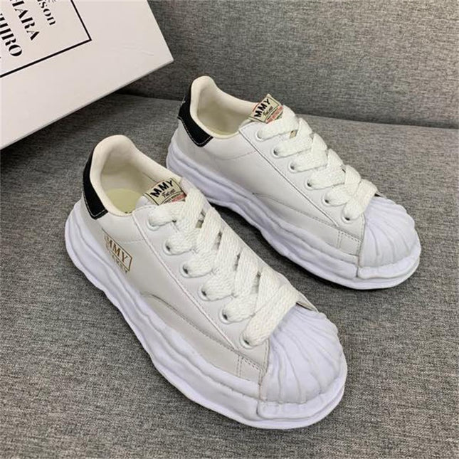 New Women's Shoes Mihara Yasuhiro Dissolving Shoes Canvas Shoes Shawn Yue's Same Style Shell Toe Old Retro Sneakers Niche