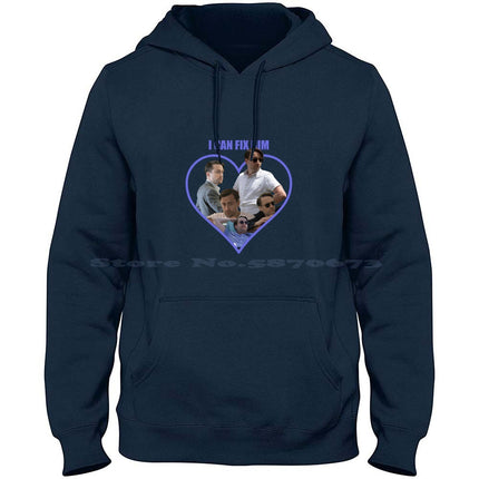 Roman Roy-I Can Fix Him Ii Cotton Hoodie t Shirt Roman Roy