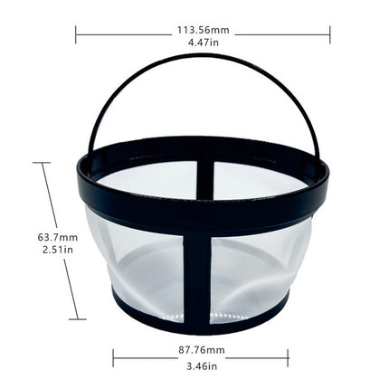 Coffee filter tea filter FDA filter 304 stainless steel mesh nylon coffee machine filter 4 cups 8 cups 12 cups