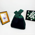 Square green and black