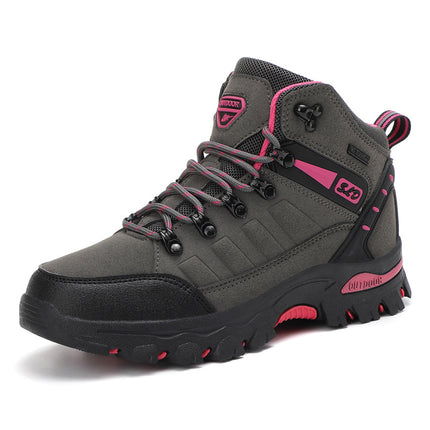 Women's Shoes Cross-Border Large Size Outdoor Shoes High-Top Shoes Wear-Resistant Shoes Hiking Shoes Sports Shoes Rock Climbing Shoes Physical Training Shoes