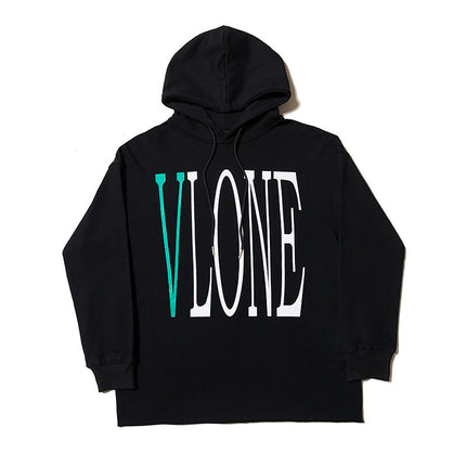 Lone Sweatshirt Wang Yibo with Hiroshi Fujiwara Limited Fashion Brand Big V Valentine's Day Couple Loose Long Sleeve Hoodie