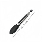 7inch✤Black silicone clip [bag]