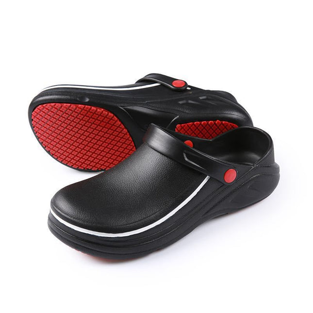 Cross-border New EVA Wear-resistant Chef Shoes Safety Shoes Hotel Work Labor Protection Shoes Waterproof Oil-proof Anti-slip Shoes Kitchen