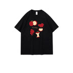 Black (4 cut red apples) / S (recommended to wear 37.5-50kg )