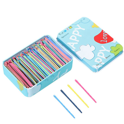 Color macaron color bangs clip hair clip side clip broken hairpin rainbow small clip girl essential clip