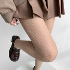 Hot diamond-skin color / Fishnet stockings-one size fits all