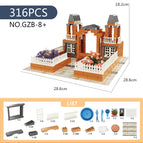 GZB-8 + Building Genius E-Commerce Boxed 316PCs 1.5kg