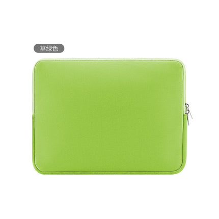 Factory Cross-Border Spot 13inch Clutch Bag Diving Material Apple Tablet Anti-Collision Zipper Laptop Sleeve Bag