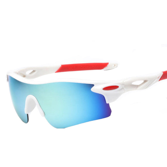 New riding sunglasses men and women fashion color film sunglasses lenses outdoor glasses factory direct 9181