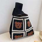 Square bear coffee color