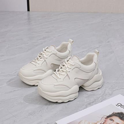 Zhao Si Lu's Same Style Internet Celebrity Dad Shoes for Women, 2025 New Versatile Casual Shoes, Women's Thick-Soled Breathable Casual Sports Shoes