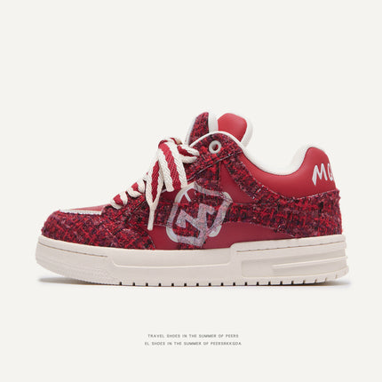 Guangzhou Shoes National Fashion Designer Men's Shoes Men's Fashion Shoes Destruction Canvas Board Shoes Men's and Women's Lovers Shoes Bread Shoes