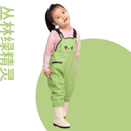 Children play water clothes play sand play water artifact kindergarten toys children's water pants beach toys waterproof anti-dirty clothes