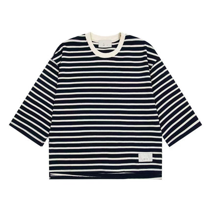 Cross-Border Am* Short-Sleeved Pure Cotton Embroidered Round Neck T-Shirt Summer Casual Loose Couple Wear Star Same Style Drop Shipping