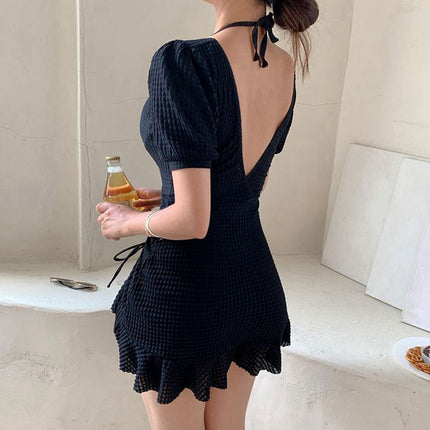 Swimsuit Women's Summer 2023 New Arrival Steel Ring One-Piece Sexy Belly-Covering Slimming Swimsuit for Holiday Hot Spring Swimsuit for Women