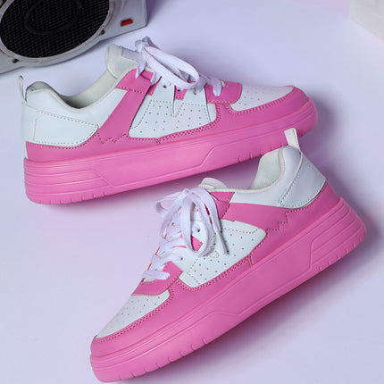 Cross-border Trendy Thick-soled Lovers Soft-soled Comfortable Board Shoes with Straps Fashionable Outdoor Casual White Shoes