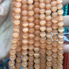 4mm/about 98 pieces in a string / 31#Orange red