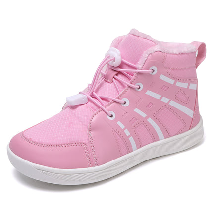 Cross-Border Kidsren's Snow Boots, Winter Thickeneded and Velvet Cotton Shoes for Boys and Girls, Northeastern Minus Warm Anti-Slip Cotton Boots