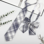 Jk049 gentle knife (tie + collar flower)