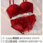 Wine red suit / 32/70AB Cup