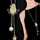1. Gold Chain Painting Oil Cat's Eye Tulip