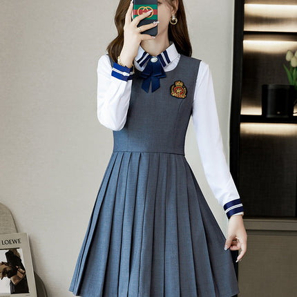 Autumn and Winter Kindergarten Teachers' Garden Clothes Work Clothes College Style Professional Suit dress suit Kindergarten Teachers' Administrative Clothing