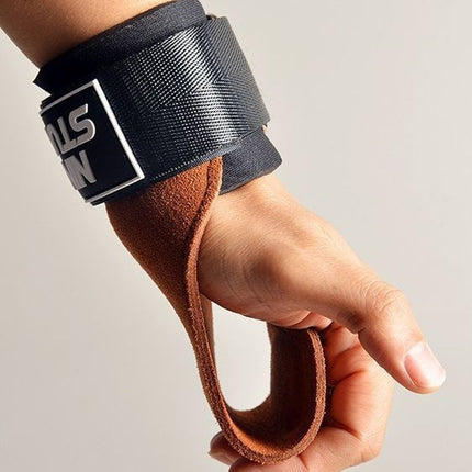 Hard Pull Booster with Cowhide Palm Men's Pull-Up Wrist Bracer Horizontal Bar Pull Back Grip with Hand Gloves Men's Fitness Gloves
