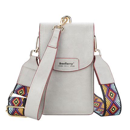 Baellerry New Crossbody Bag for Women K-Style Casual Versatile Large Capacity High-End Crossbody Mobile Phone Bag for Women